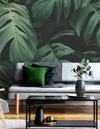 UNE BOUFFÉE D'AIR FRAIS : LA FOISONNANTE TENDANCE A LA DÉCORATION MURALE NATURELLE