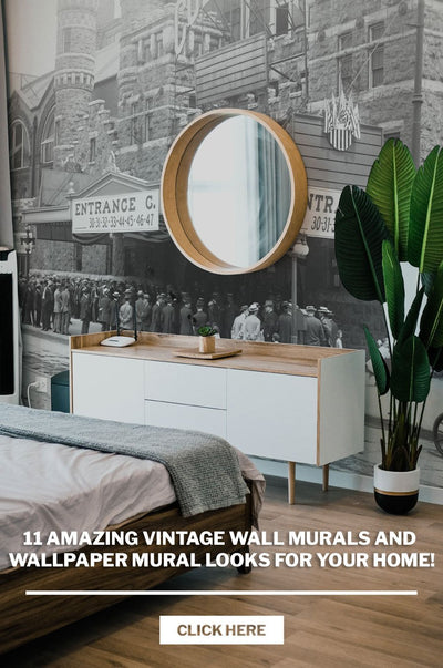 11 DÉCORS MURAUX VINTAGE POUR VOTRE MAISON