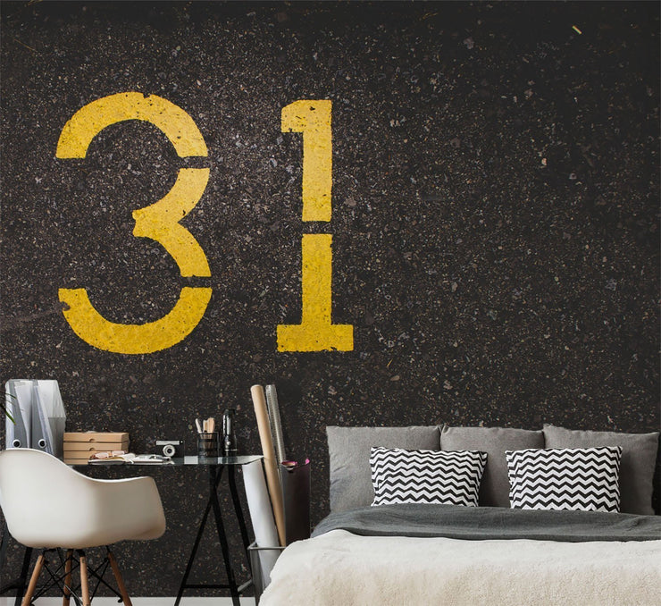 31 Street Wall Mural-Textures-Eazywallz