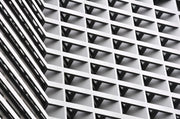 Abstract Architecture Mural-Abstract,Black & White,Buildings & Landmarks,Urban-Eazywallz