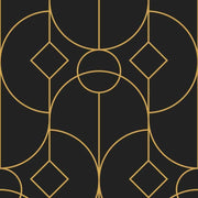 Art Deco 2 Removable Wallpaper-wallpaper-Eazywallz
