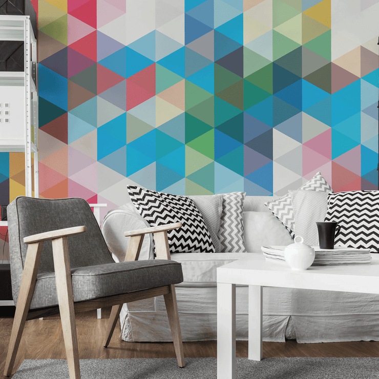 Colourful Abstract Mural-Abstract-Eazywallz