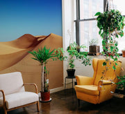 Desert Under Blue Sky Wall Mural-Landscapes & Nature-Eazywallz