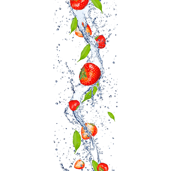 Fresh Strawberries Door Mural-Food & Drink-Eazywallz