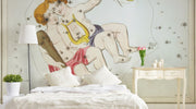 Gemini Wall Mural-astrology-Eazywallz