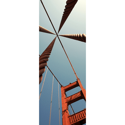 Décor de Porte Golden Gate Bridge - Bâtiments et points de repère - Eazywallz                                
