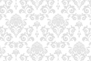 Grey damask Wall Mural-Patterns-Eazywallz