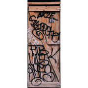 Grunge Graffiti Door Mural-Landscapes & Nature-Eazywallz