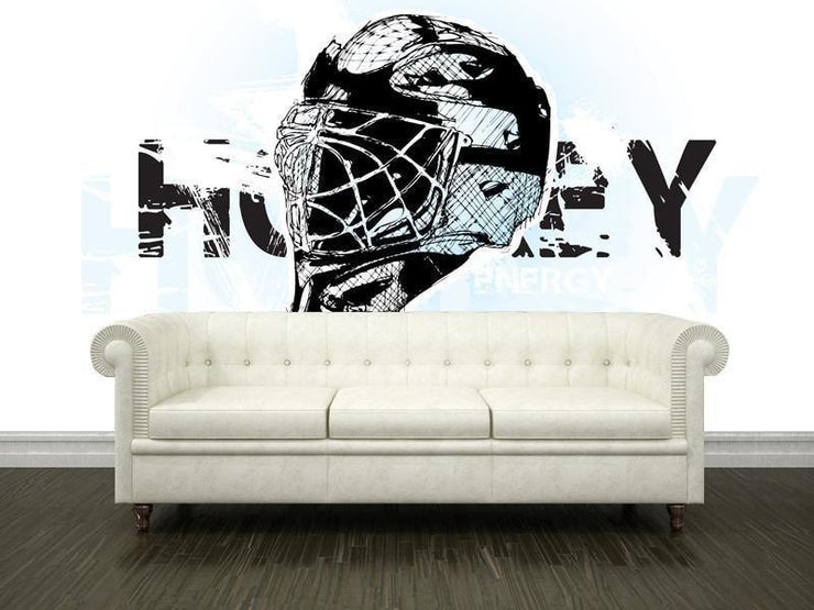 Ice hockey Wall Mural-Sports-Eazywallz