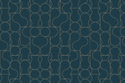 Papier Peint Cristal Bleu Marine