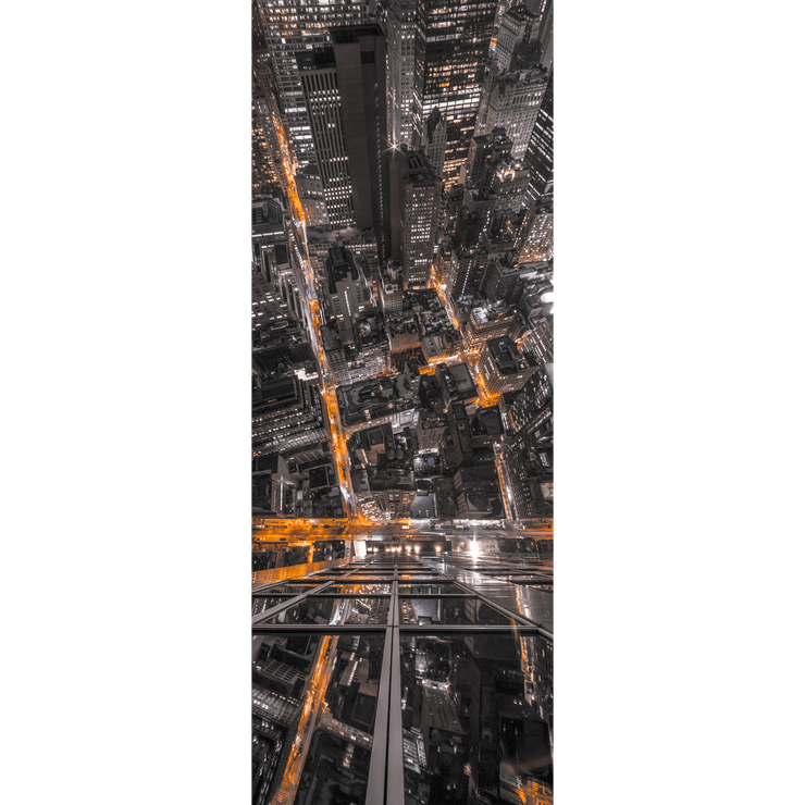 NYC Look Down Door Mural-Landscapes & Nature-Eazywallz