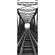 Old Railway Bridge Door Mural-Landscapes & Nature-Eazywallz