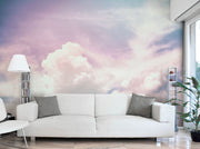 Pink Clouds Wall Mural-Landscapes & Nature-Eazywallz