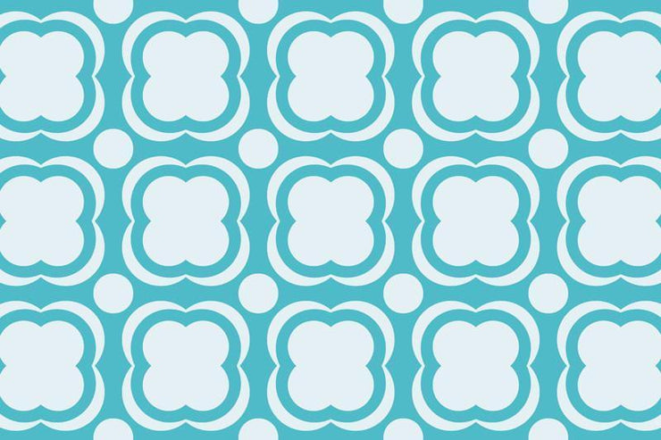 Retro rings pattern Wall Mural-Patterns-Eazywallz