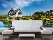 Sanphet Prasat Palace, Thailand Wall Mural-Buildings & Landmarks,Zen,Tropical & Beach,Landscapes & Nature-Eazywallz