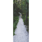 Secret Beach Trail Door Mural-Tropical & Beach-Eazywallz