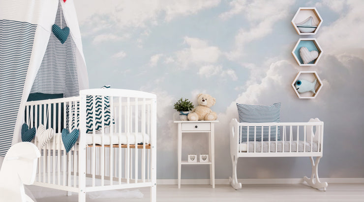Papier Peint Nuages Doux 