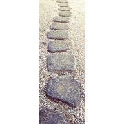 Stone Way in Japan Door Mural-Zen-Eazywallz