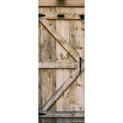 Wooden Barn Door Mural-Textures-Eazywallz