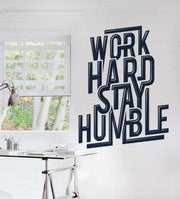 Work Hard Stay Humble Wall Mural-Buildings & Landmarks,Vintage-Eazywallz