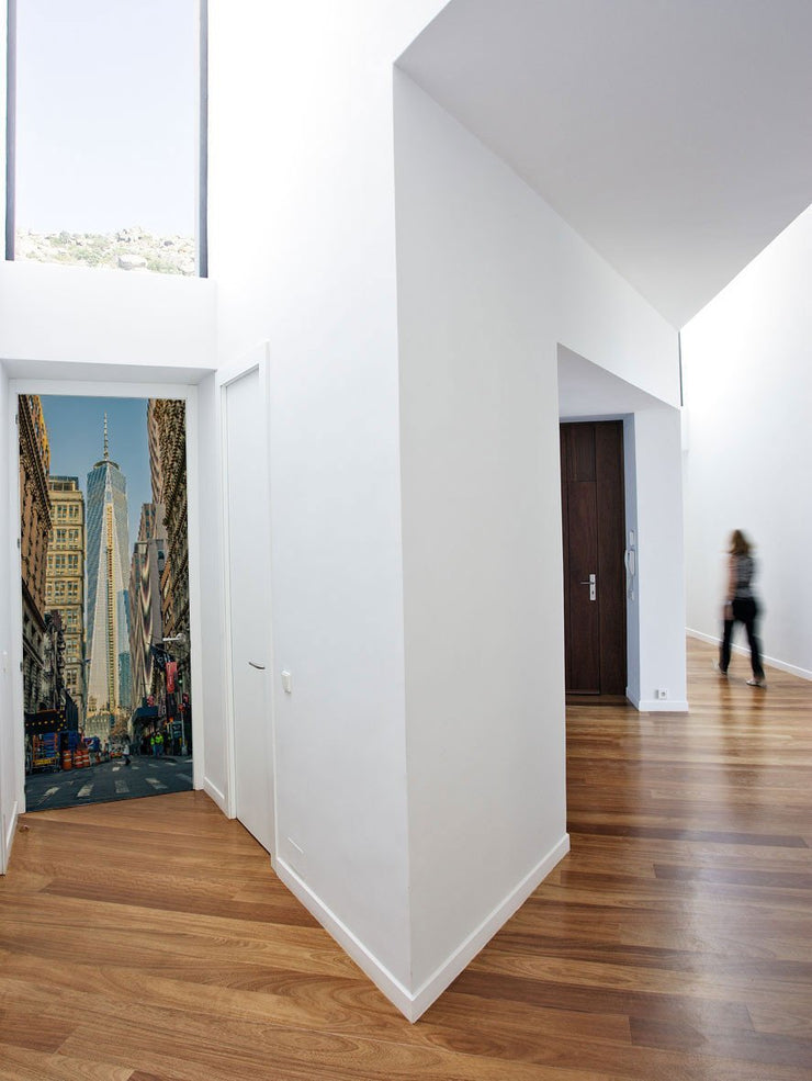 World Trade Center Door Mural-Buildings & Landmarks,Cityscapes-Eazywallz
