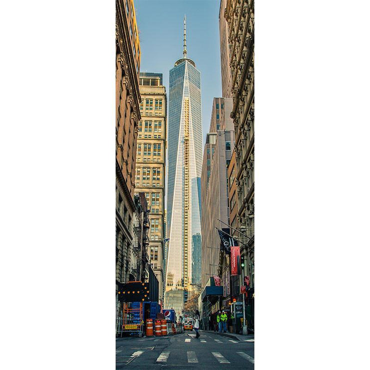World Trade Center Door Mural-Buildings & Landmarks,Cityscapes-Eazywallz