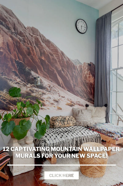12 Captivating Mountain Wallpaper Murals for your new Space!
