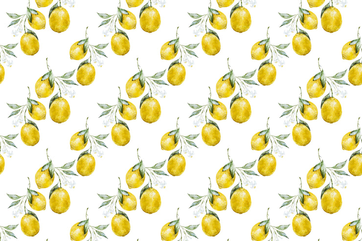 Capri Lemon Wallpaper Mural