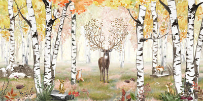 Amazing Antlers - Autumn- Wall Mural