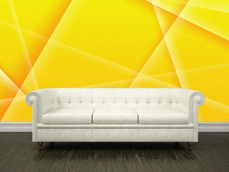 Abstract background of yellow color Mural-Abstract,Modern Graphics-Eazywallz