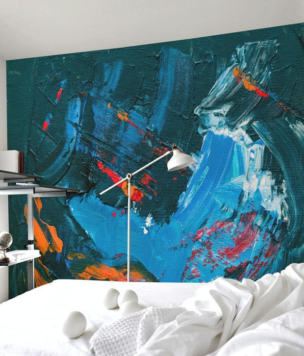 Abstract Canvas Painting Mural-Urban-Eazywallz