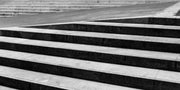 Abstract Stairs in Black and White Mural-Abstract,Black & White,Panoramic-Eazywallz