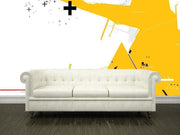 Abstract techno background Mural-Abstract,Modern Graphics-Eazywallz