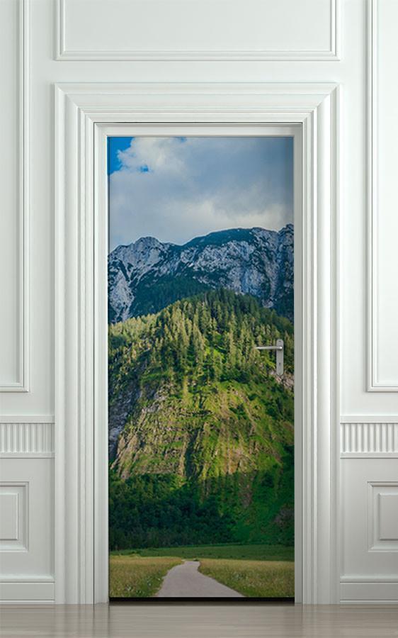 Austrian Mountain Path Door Mural-Landscapes & Nature-Eazywallz