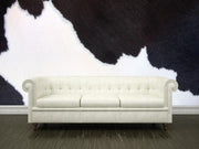 Black and white cowhide Wall Mural-Animals & Wildlife,Textures-Eazywallz