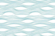 Blue modern lines Wall Mural-Patterns-Eazywallz
