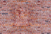Grunge Red Brick Wall Mural