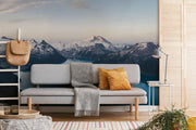 Canadian Mountain Views Wallpaper Mural-Landscapes & Nature-Eazywallz