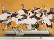 Wall Mural Design Sion Swan, jungle and animals | artwallzparis.com