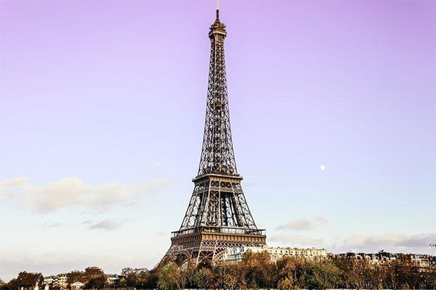 Eiffel Tower at Sunrise Wall Mural-Buildings & Landmarks-Eazywallz