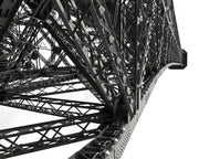 Eiffel Tower detail, France Wall Mural-Black & White,Buildings & Landmarks-Eazywallz