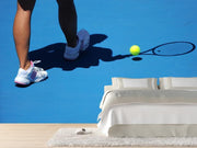 Female tennis player's legs Wall Mural-Sports-Eazywallz