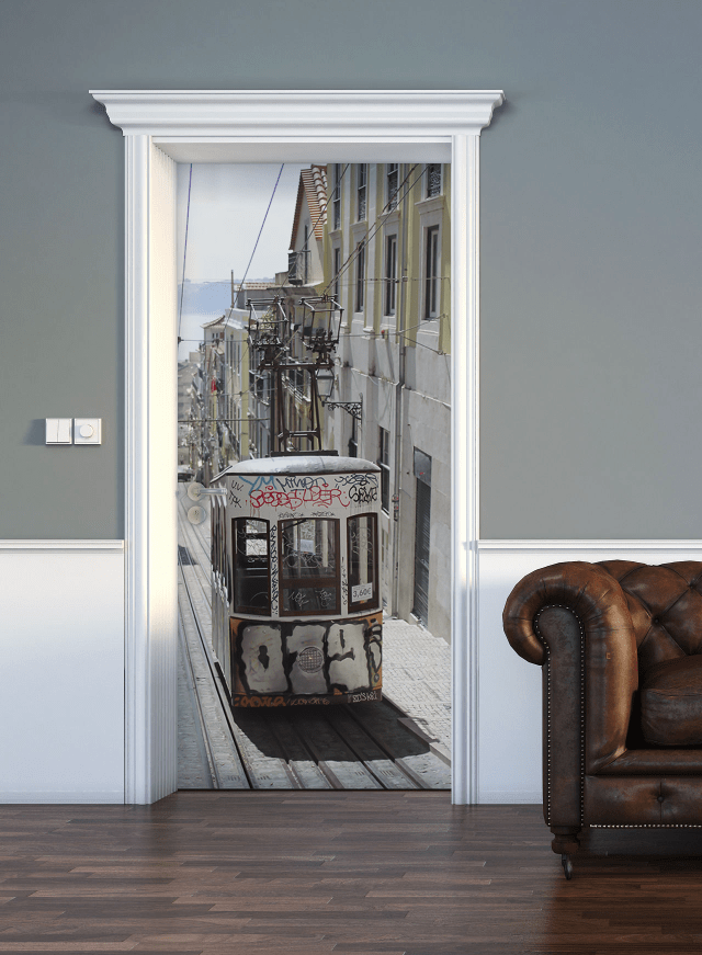 Graffiti Sprayed Train Car Door Mural-graffiti-Eazywallz