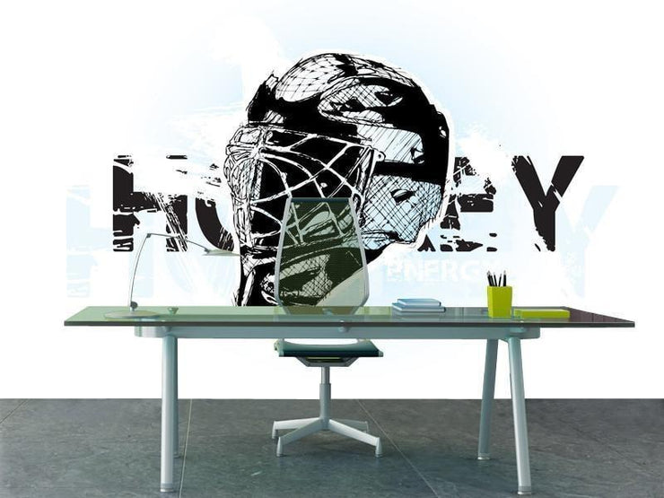 Ice hockey Wall Mural-Sports-Eazywallz