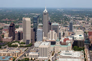 Indianapolis Skyline Wall Mural-Cityscapes-Eazywallz