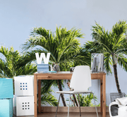 Key West Palm Trees Wall Mural-Landscapes & Nature,Tropical & Beach-Eazywallz