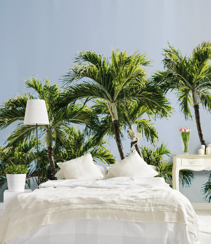 Key West Palm Trees Wall Mural-Landscapes & Nature,Tropical & Beach-Eazywallz