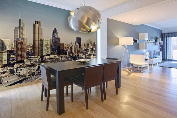 London Cityscape Wall Mural-Cityscapes,Panoramic-Eazywallz