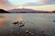 Mount Fuji at dawn Wall Mural-Buildings & Landmarks,Landscapes & Nature-Eazywallz