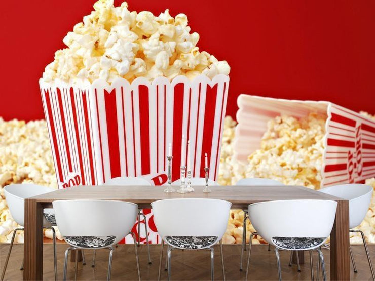 Popcorn Wall Mural-Arts,Food & Drink-Eazywallz